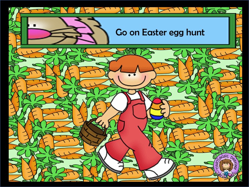 Go on Easter egg hunt